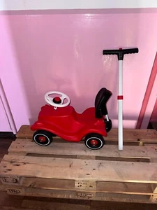 BIG Bobby Car Classic rot mit Multi Schubstange Kinder Auto wie Neu - Bild 1 von 1