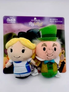 Hallmark itty bittys Disney Alice in Wonderland and Mad Hatter Plush Stuffed Toy - Bild 1 von 3