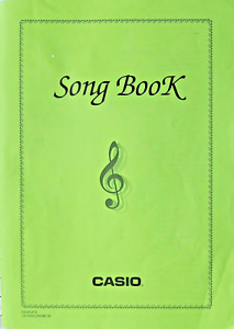 Original Casio Song Music Book for LK-100 LK-110 Keyboards, 98 Songs, 92 Pages.