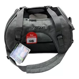 Bergan Small Breed Pet Comfort Carrier - Grey NEW - Picture 1 of 13