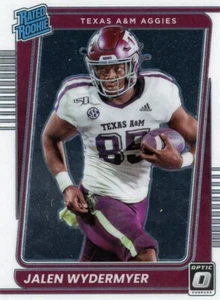 Jalen Wydermyer 2022 Panini Chronicles Donruss Optic Rated Rookie #25 Aggies - Bild 1 von 2