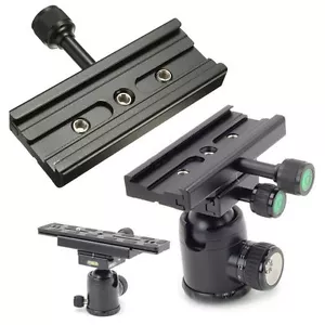 QR-120 Clamp Adapter For Quick Release Plate 1/4 Or 3/8 Inch Arca SWISS RSS - Picture 1 of 6