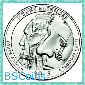 2013 S BU ATB Mt. Rushmore, S Dakota - BU Qtr. - In Stock - FREE Ship TODAY - Bild 1 von 2