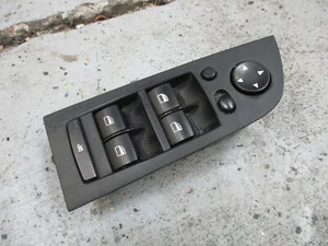 07-10 BMW 4dr DS RIGHT Driverside Interior Window Switch Panel Black - Picture 1 of 5