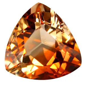 13,96k AAA Prächtige Dreiecksform (14x14mm) Champagner Champion Topas - Bild 1 von 1