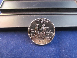 2005-D California Clad Quarter Mint State Unc - BU  Upper Grading Ranges Satin - Picture 1 of 2