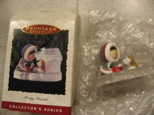 Vintage Hallmark Andenken Frosty Friends Weihnachtsschmuck 14. in der Serie - Bild 1 von 5