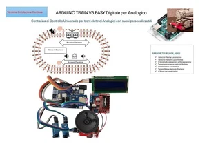 ARDUINOTRAIN V3 EASY - Circuito Treno CIRCOLAZIONE CONTINUA - Imagen 1 de 4