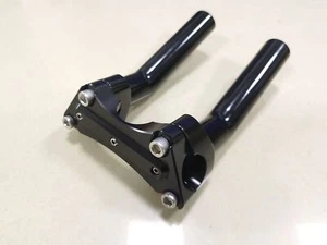 5.5" CNC Handlebar Riser 1" Top Clamp For Harley Softail Fat Boy Sportster 883 - Picture 1 of 5