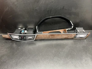 14-16 Mercedes W212 E350 tablero central tablero moldura madera con ventilación de aire OEM - Imagen 1 de 7