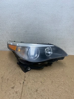 2004 to 2007 BMW 525i 5 Series Headlight Right Passenger Xenon AFS V4431 DW - Image 1 of 4