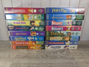 16 x Walt Disney Classics VHS Films Bundle Job Lot Of Movies - Imagen 1 de 19