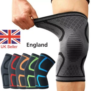 Copper Knee Support Brace Compression Strap Sleeve Sports Protector Ligament - Picture 1 of 12