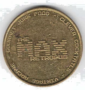 THE MAX RETROPUB ARCADE TOKEN - TULSA, OKLAHOIMA (#5) - Picture 1 of 2