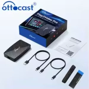 Ottocast Play2Video PRO – Adattatore Wireless per Android Auto e Apple CarPlay I - Foto 1 di 4