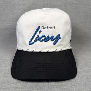 Detroit Lions 47 Brand Golfer Rope SnapBack Adjustable Hat Cap NFL Football - Picture 1 of 7
