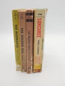4 Frank G. Slaughter Paperback Books Sangaree The Golden Isle The Mapmaker - Bild 1 von 3