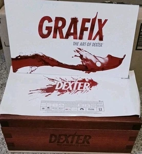 Dexter: The Complete Series (Blu-ray Disc, 2013, 25-Disc Set) Wood Box & Booklet - Picture 1 of 16