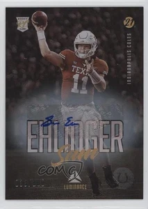 Panini Luminance Rookie Gold Auto 2021/100 Sam Ehlinger #102 Rookie Auto RC - Imagen 1 de 3