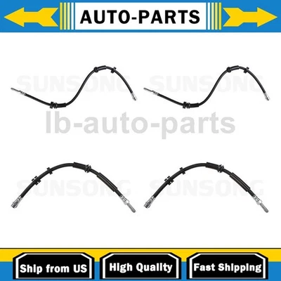 Manguera de freno delantera trasera Sunsong 4 piezas para Audi A7 Quattro 3,0 L 2012-2017 Foto 1 de 4