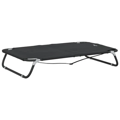 Pet Dog Bed Foldable Steel Cat Elevated Raised Sleeping Trampoline Hammock Black - image 1 of 4