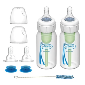 Dr Brown's Medical Specialty Feeding System Baby Bottle Pack of 2 4oz Brown - Picture 1 of 1