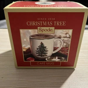 Spode CHRISTMAS TREE, 12 oz. Cafe Mug, S-3324, MINT/UNUSED Condition - Picture 1 of 6