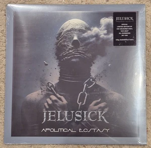 JELUSICK - Apolitical Ecstasy - Limited Edition Ash Gray LP - Numbered 500 Made - Picture 1 of 1