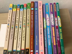 YA books - Judy Moody, Babysitters Club, The Kicks - set of 14 - Foto 1 di 4