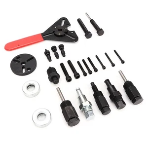 Car 23 Pcs A/C Compressor Clutch Remover Tool Kit Hub Puller Auto Tools - Picture 1 of 9