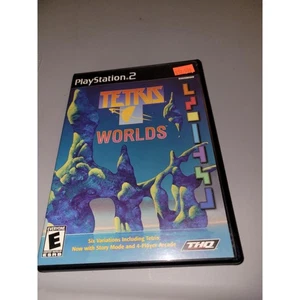 Tetris Worlds PS2 (Sony PlayStation 2, 2002) Tested Complete With Manual - Picture 1 of 3