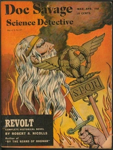 Doc Savage 1948 marzo/aprile. Polpa - Foto 1 di 2