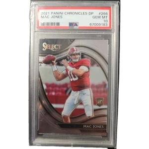 2021 Panini Chronicles Select DP Mac Jones (RC) #266 PSA 10 Gem Mint  - Picture 1 of 2