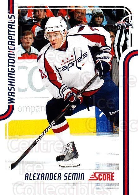 2011-12 Score #457 Alexander Semin - Image 1 of 1