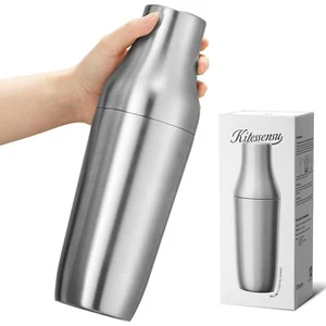Hybrid Cocktailshaker | Vakuumisolierter Edelstahl Martini Shaker mit... - Bild 1 von 8