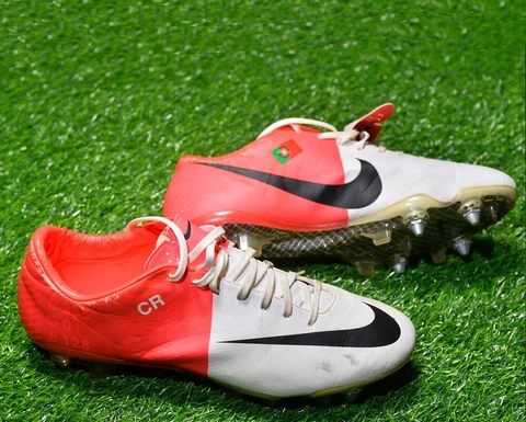 RONALDO CRISTIANO "EURO 2012" MATCH WORN BOOTS * PORTUGAL NATIONAL TEAM * Cover