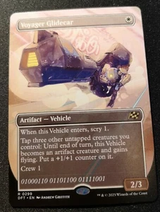 Voyager Glidecar - Borderless - DFT - MTG - NM - EN - 0299 - Picture 1 of 1