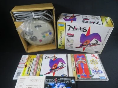 multi controller SS Sega Saturn Japan 3d Pad White Christmas Nights pack jp box - Image 1 of 4