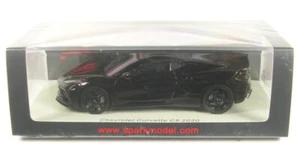 Chevrolet Corvette C8 2020 (Negro) 1:43 Spark - Imagen 1 de 1