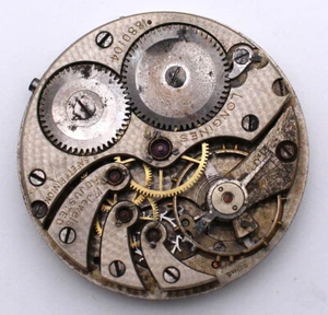 Longines Taschenuhrwerk mit Zifferblatt 37,69 mm - Picture 1 of 3