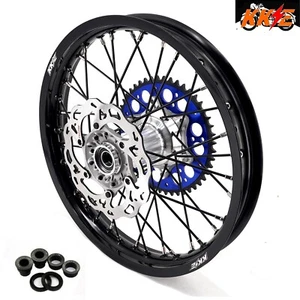 KKE 18" Rear Black Spoke Wheel Rim For Husaberg TE FE 250 300 450 500E 2004-2014 - Picture 1 of 5