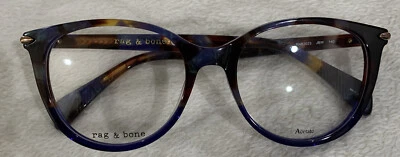 Gafas de mujer Rag & Bone 3023 0JBW 00 51-18-140 azul tortuga Foto 1 de 4