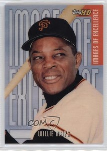2001 Topps HD Images of Excellence Willie Mays #IE1 HOF