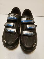 Shimano SPD Womens Cycling Mountain Biking Shoes US 6.5 EU 38 Black