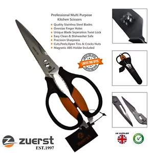 Kitchen Scissors Professional Stainless Steel Superb Quality - Picture 1 of 3