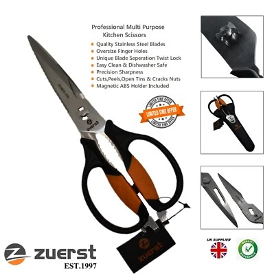 Kitchen Scissors Professional Stainless Steel Superb Quality - Image 1 of 3