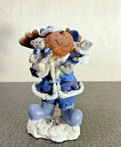 Merry Christmas Moose with Teddy Bears * - Picture 1 of 6