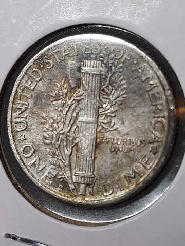 1923-S MERCURY DIME AU/MS++  STUNNING  TONING AND EYE-APPEAL  F/50 Cover