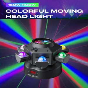 Laserlicht 150W Moving Head Light DMX RGBW 10 LED Strobe Bühneneffekt Beleuchtung - Bild 1 von 10