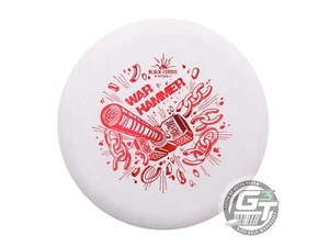 NUEVO Disco de golf Putter Black Zombie 4S War Hammer 170 g lámina roja lila - Imagen 1 de 1